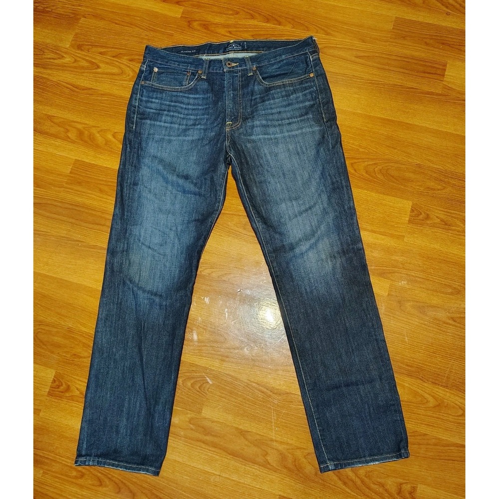 Lucky Brand Jeans‎ Mens 34x30 Blue 121 Heritage Straight Medium Wash Denim